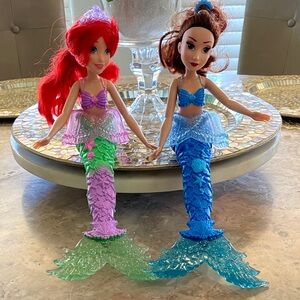 Disney Little Mermaid Doll Duo